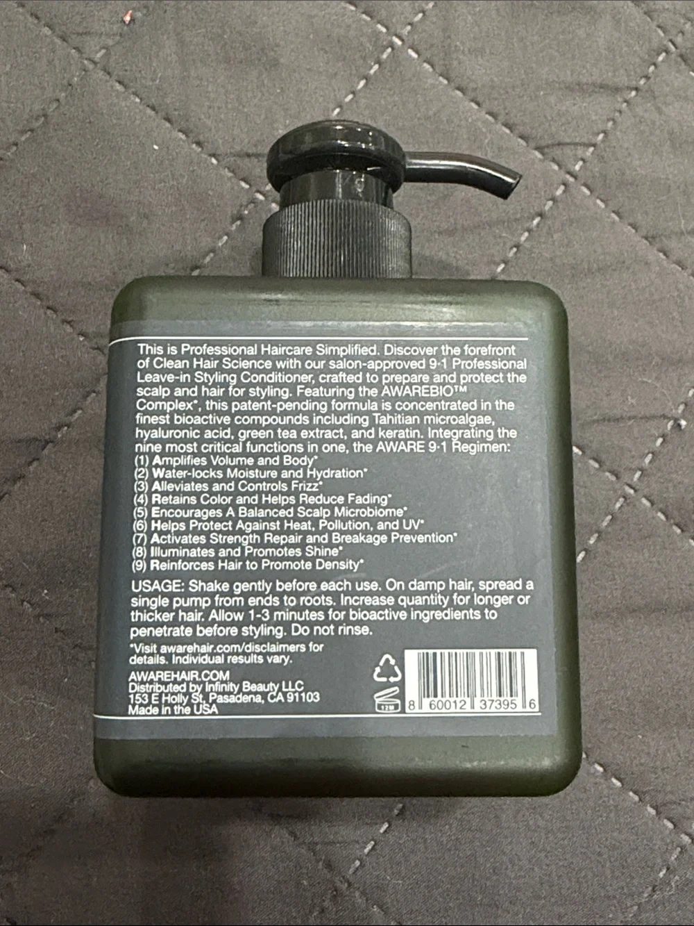 New Aware Hair 9:1 Professional Leave-In Styling Conditioner — 250 ml 8.45 fl oz